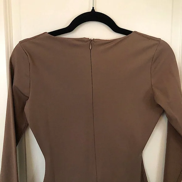 SKIMS All-in-One Scoop Neck Long Sleeve Jumpsuit - Picture 6 of 7